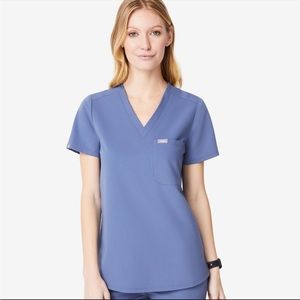 Figs Catarina Scrub Top Big Sky size XS Extra Small